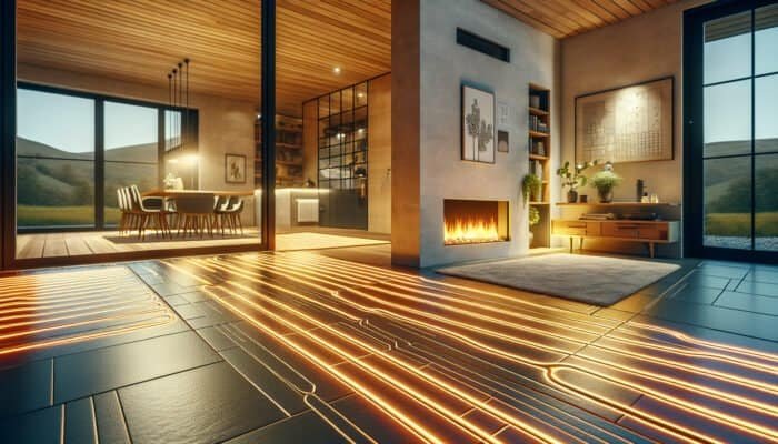 Stone Tiles for Underfloor Heating in Falkirk