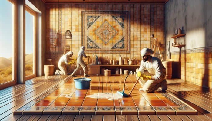 Terracotta Tile Cleaning Services of the Highest Quality in Worplesdon