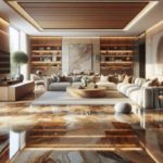 Travertine Floor Polishing in Dormansland, Surrey