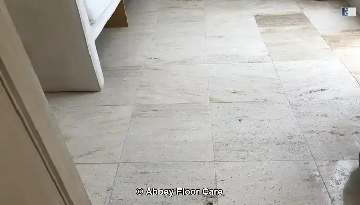 Vein Cut Travertine Restoration: vein cut travertine showing linear void structure