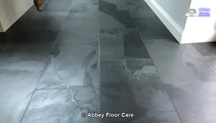 Signature Wet Look on Natural Slate Flooring: What Homeowners Mean by a Wet Look Finish