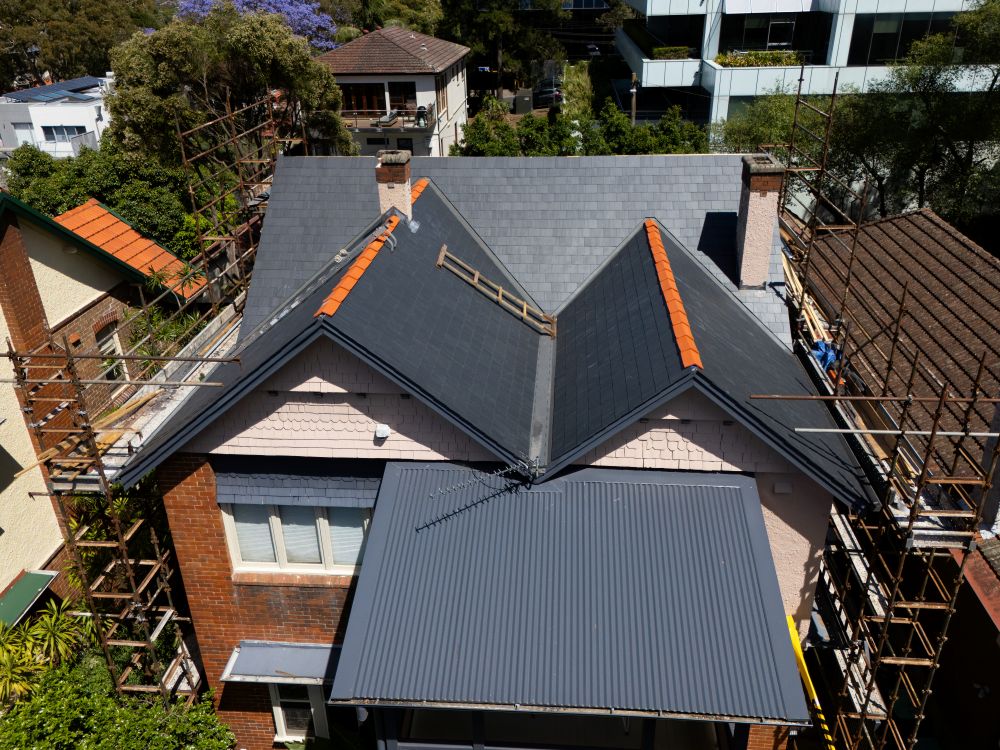 Slate Roof Installation in Sydney’s Lower North Shore