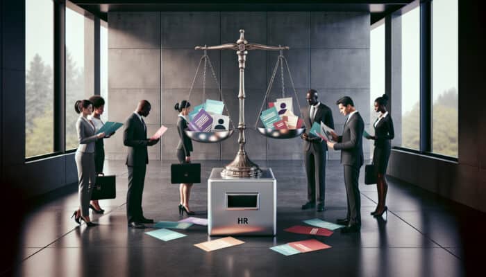 Anti-Discrimination Policies in Human Va Recruitment