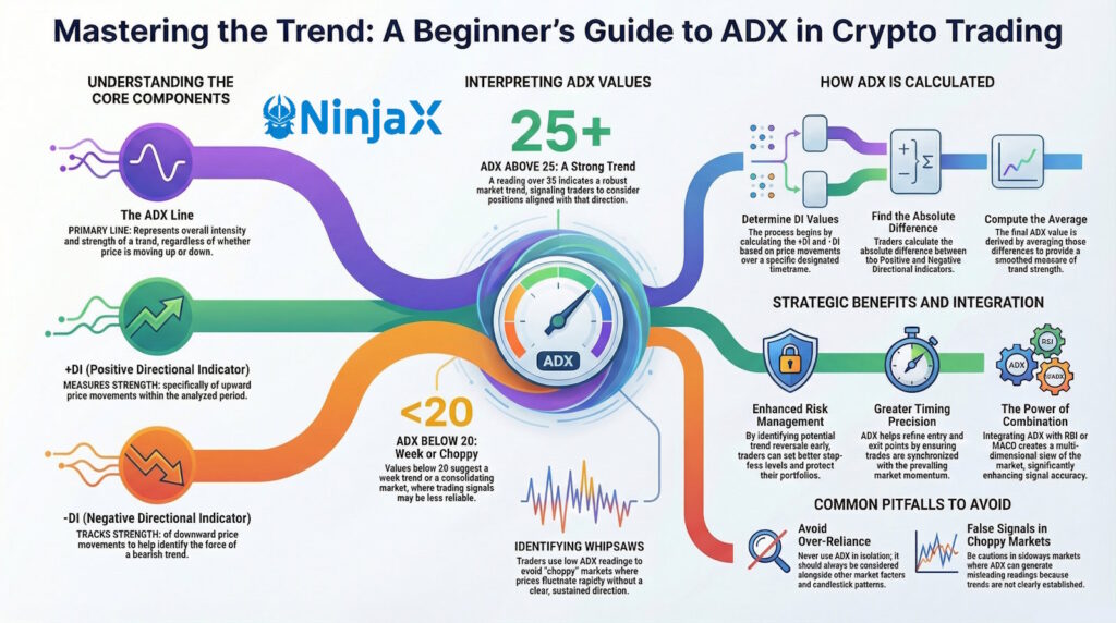 ADX in Crypto Trading: A Clear Beginner’s Guide