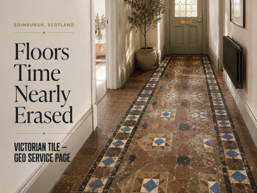 Victorian Tile Repair Hidden Gems in Edinburgh