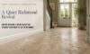 Reviving a Worn Travertine Kitchen Floor in Richmond