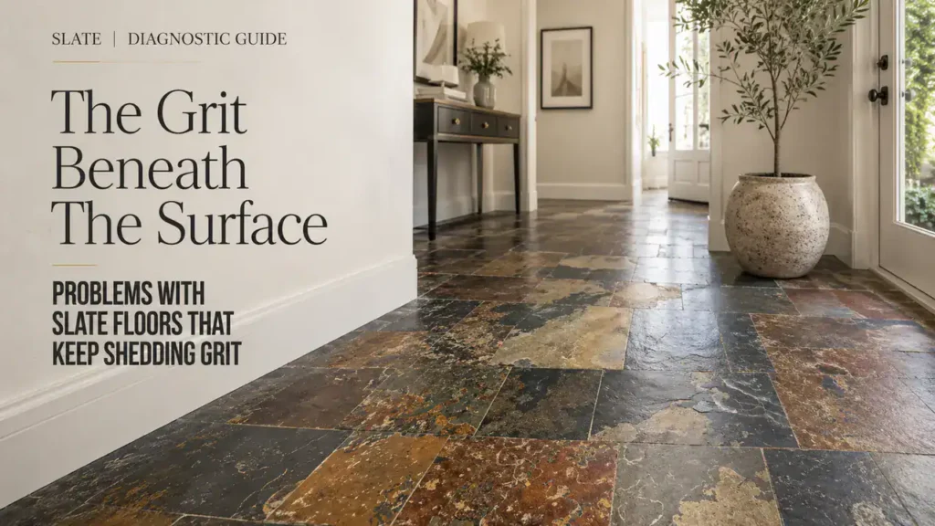 Slate Floors Shedding Grit: Common Issues Explained