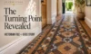 Victorian Tile Floor Hidden Under Years of Neglect