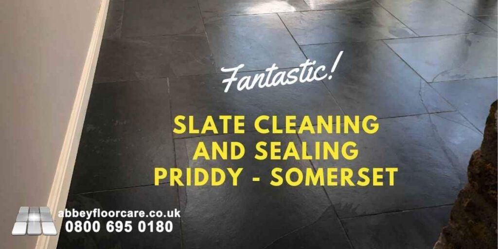 Slate Floor Cleaning and Sealing for Vibrant, Long-Lasting Finish