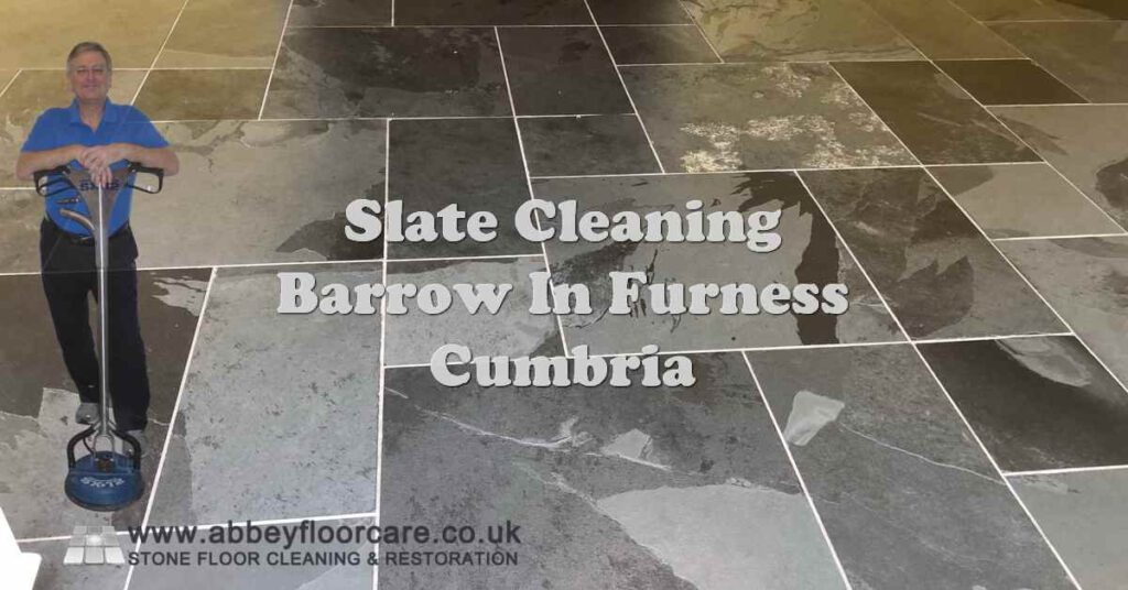 Slate Floor in Barrow Remains Grey After Cleaning Efforts