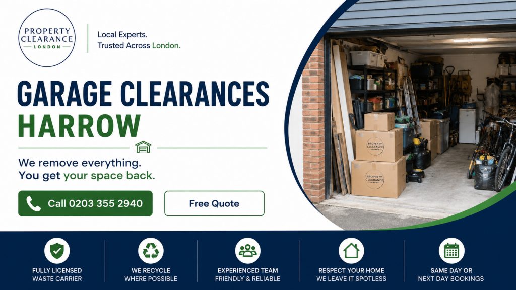 Garage Clearance Services: Affordable and Quick in Harrow