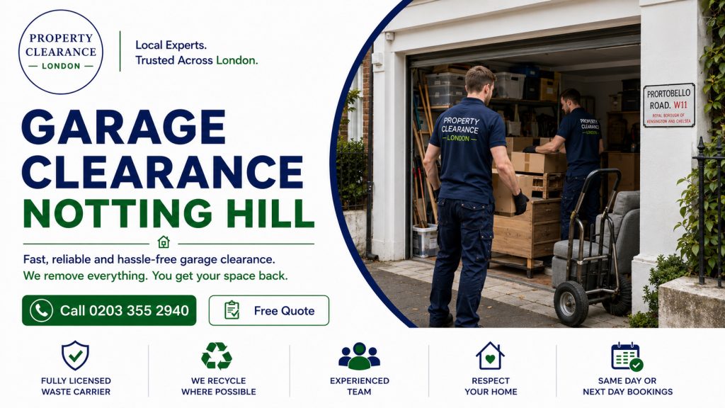 Garage Clearance Services: Local Experts in Notting Hill