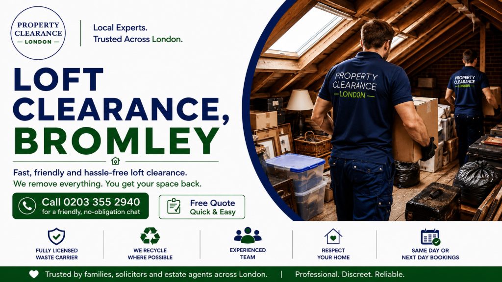Loft Clearance Services: Expert Tips for Bromley Residents