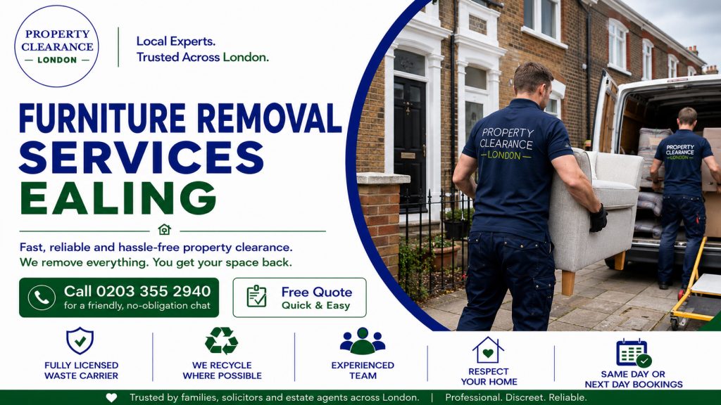 Furniture Removal Services: Effortless Moves in Ealing