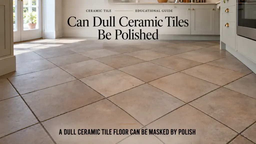Polishing My Dull Ceramic Tile Floor: Is It Possible?