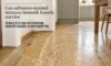 Terrazzo Floor Restoration Under Floorboards in Northampton