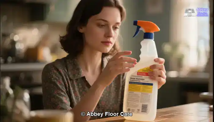 Selection of cleaners suitable for terrazzo floors